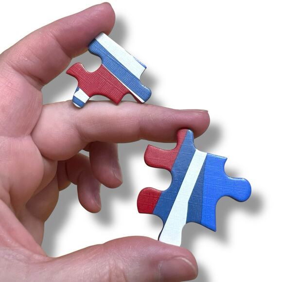 Vineyard Vines Jigsaw Puzzle 300 Pieces Patriotic Flag Whale Summer Vacation - Picture 6 of 9